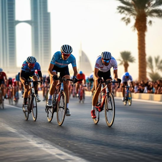 cycle race in dubai