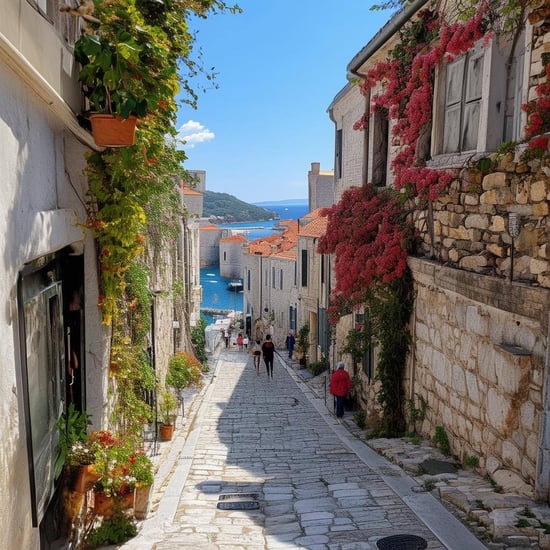 streets of Dubrovnik