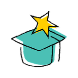 Starfish education icon