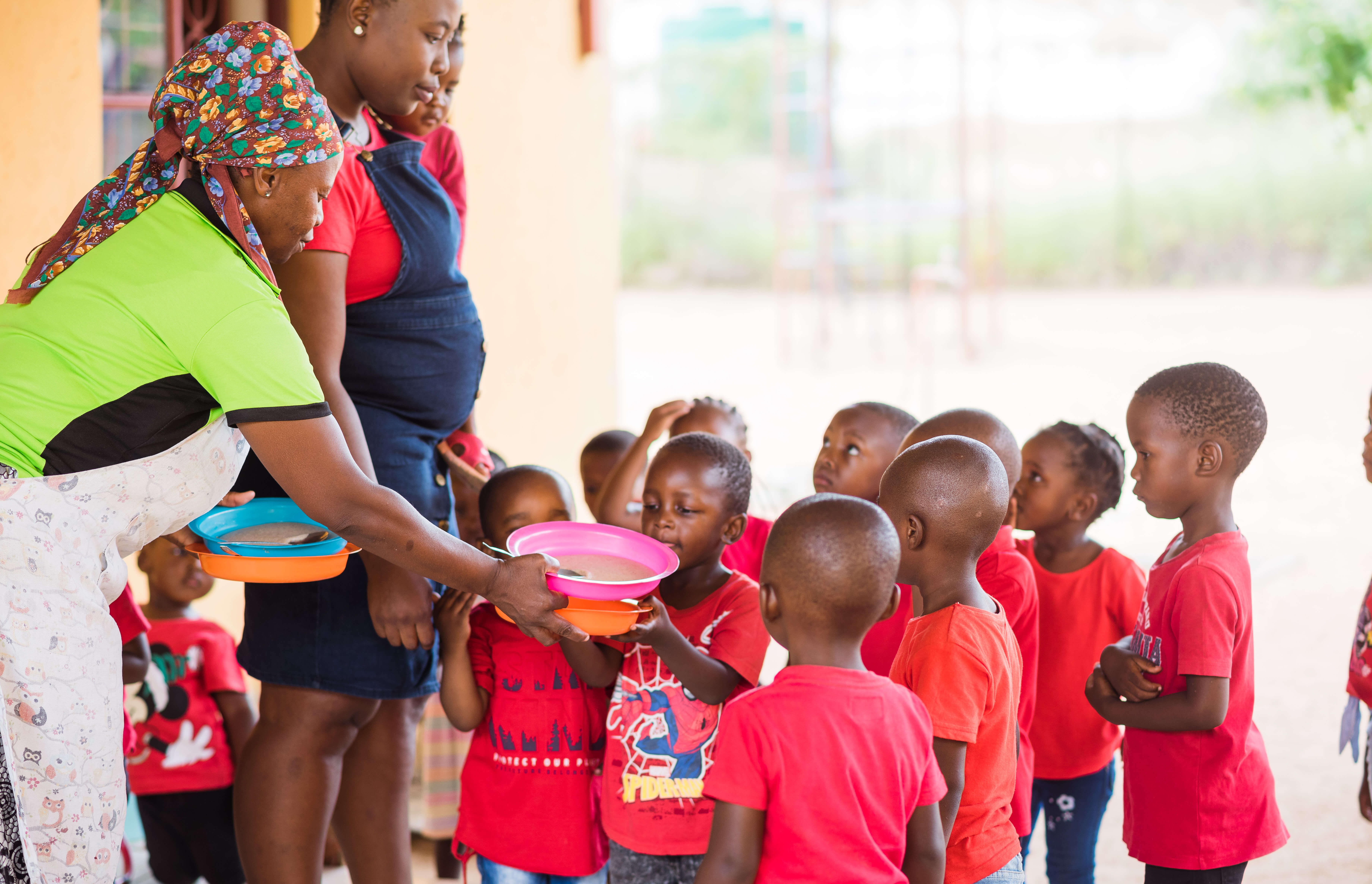 Children receiving nutrition support