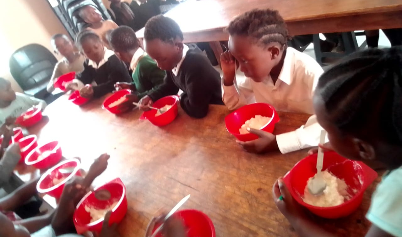 Children receiving nutrition support