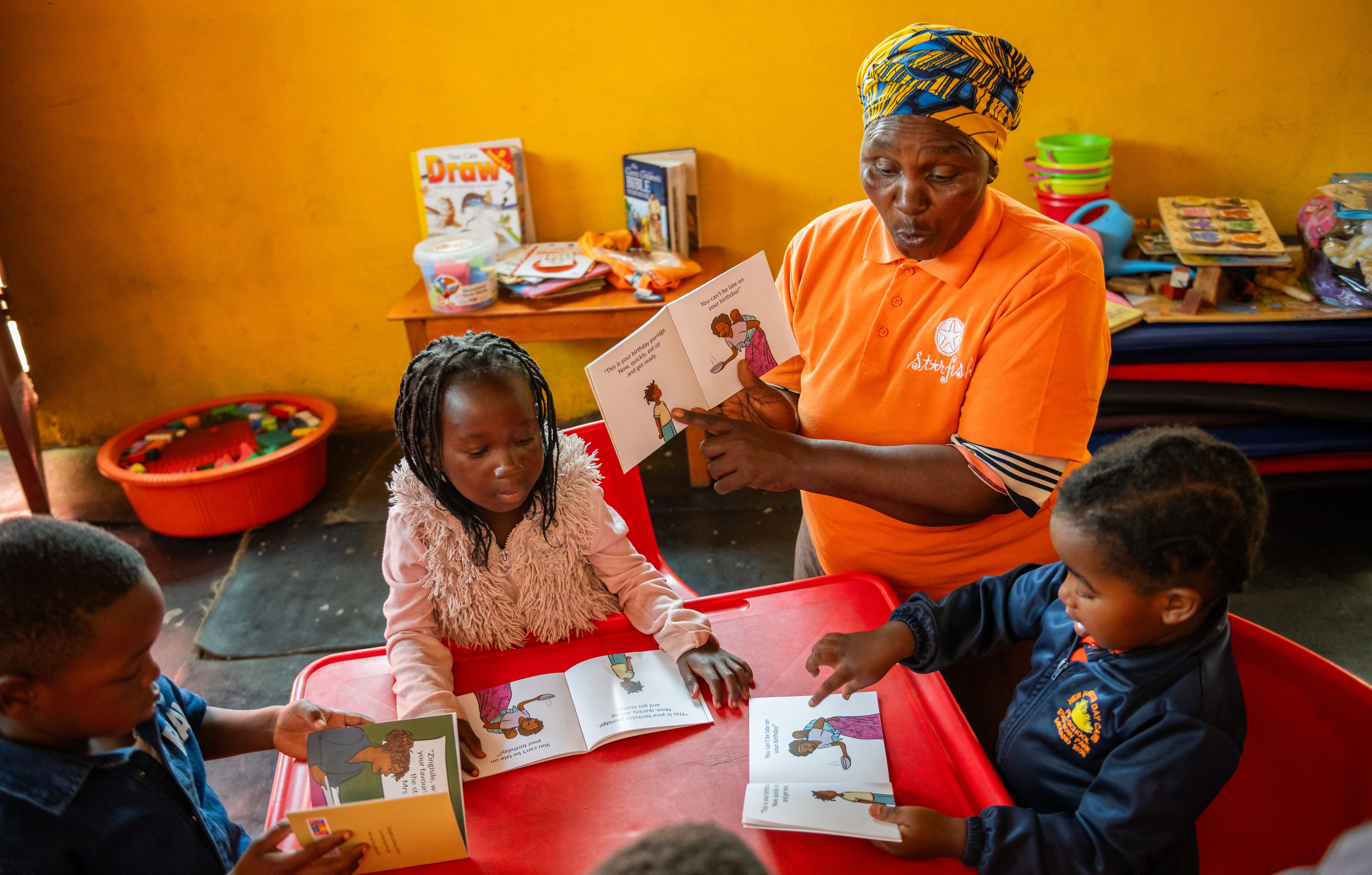 Children participating in early learning