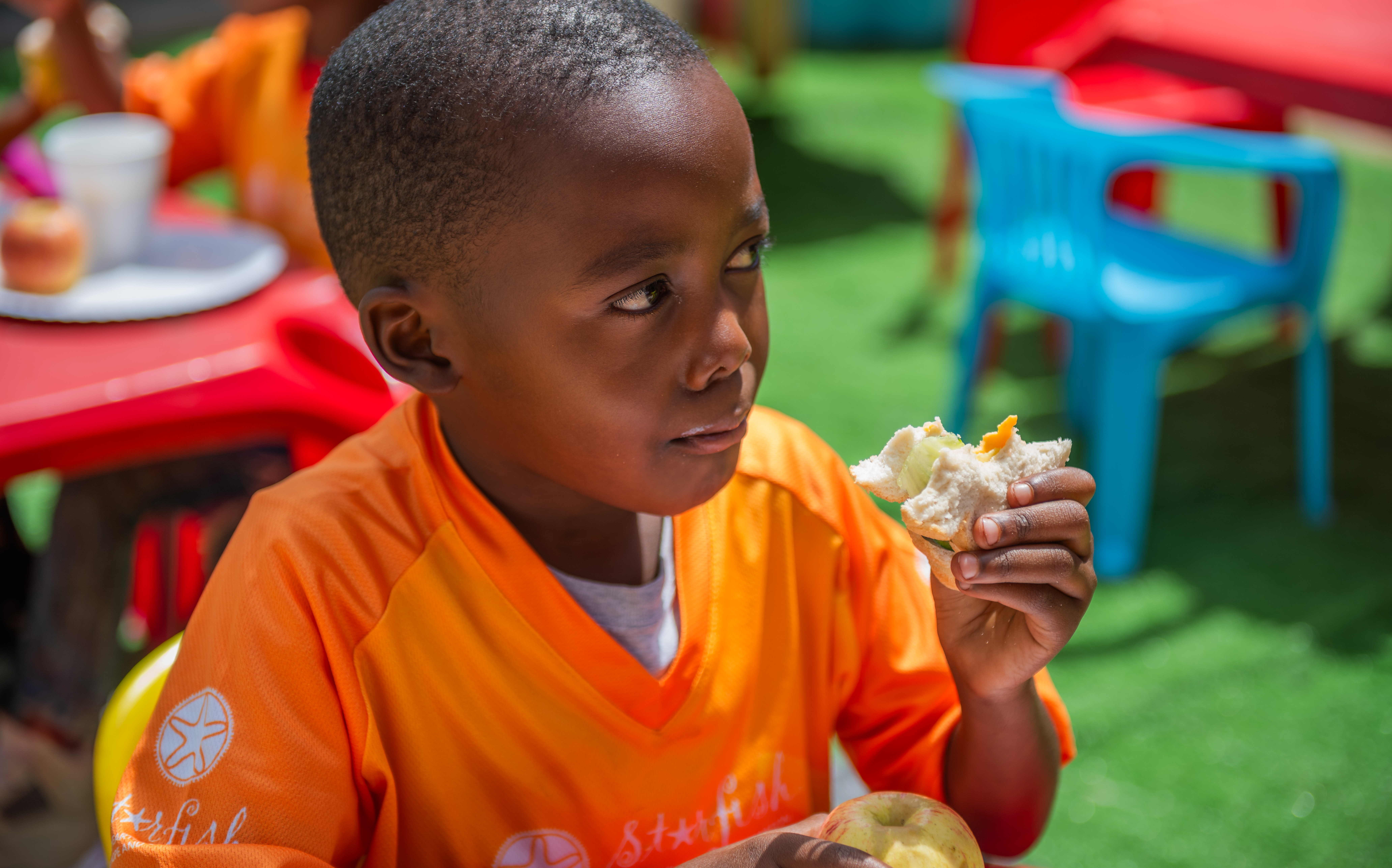 Children receiving nutrition support