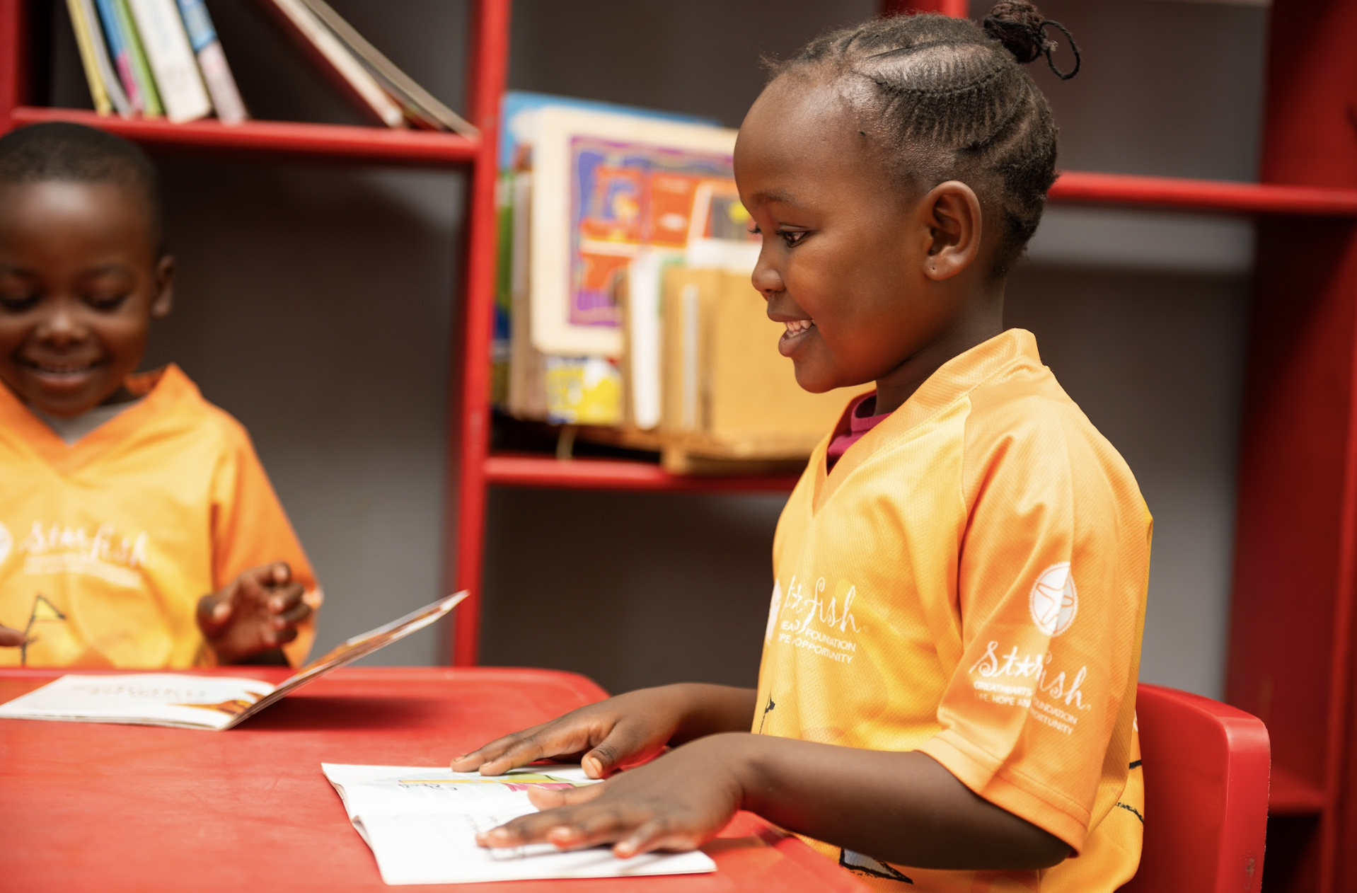 Children participating in early learning